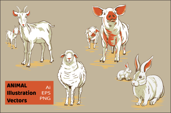Animal Illustration Vector: Adding a Handcrafted Touch to Your Projects