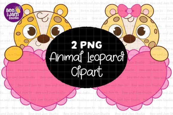 Animal Leopard PNG Sublimation Clipart: Unleash Your Wild Creativity