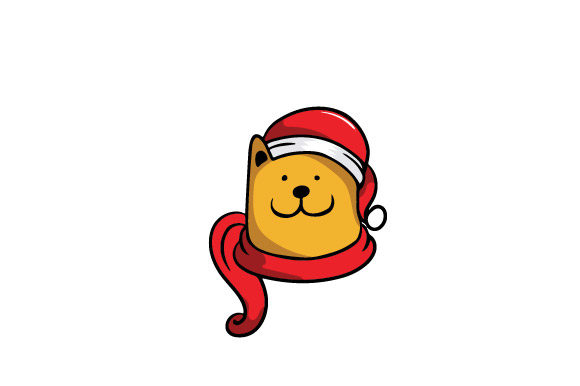 Christmas Animal Vector Illustration for Festive Design