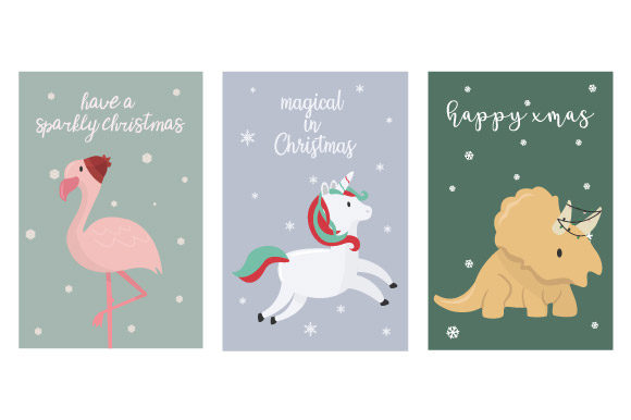 Christmas Greeting Cards Animal: Charming Designs for Your Projects