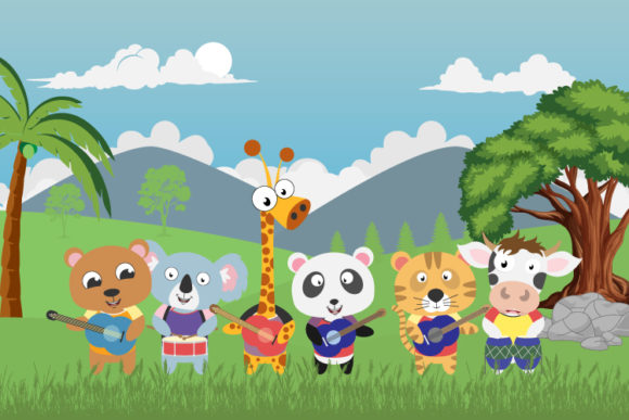 Cute Animal Band: A Playful Font for Creative Brands