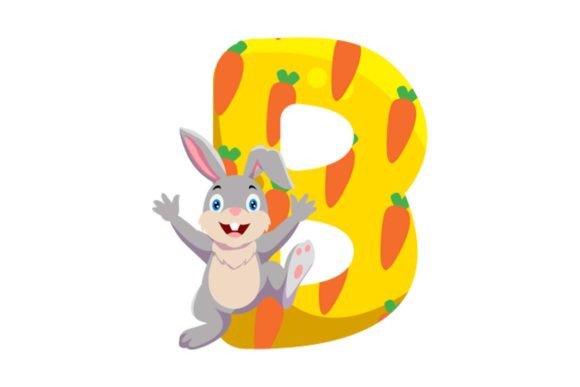 Cute Animal Icons Alphabet B Cliparts: A Designer's Fresh Take