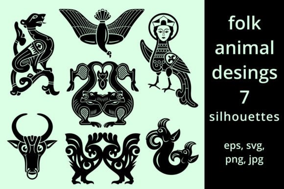 Folk Animal Designs: Infusing Projects with Ancient Slavic Soul