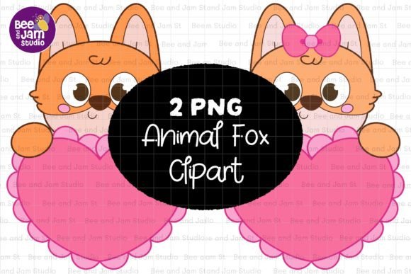 Unleash Creative Charm with Animal Fox PNG Sublimation Clipart