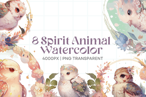 Unleash Your Creativity with Spirit Animal Watercolor Sublimation